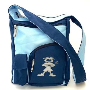 PickWick Unisex Blue Street Wear Urban Cruiser Messenger Bag